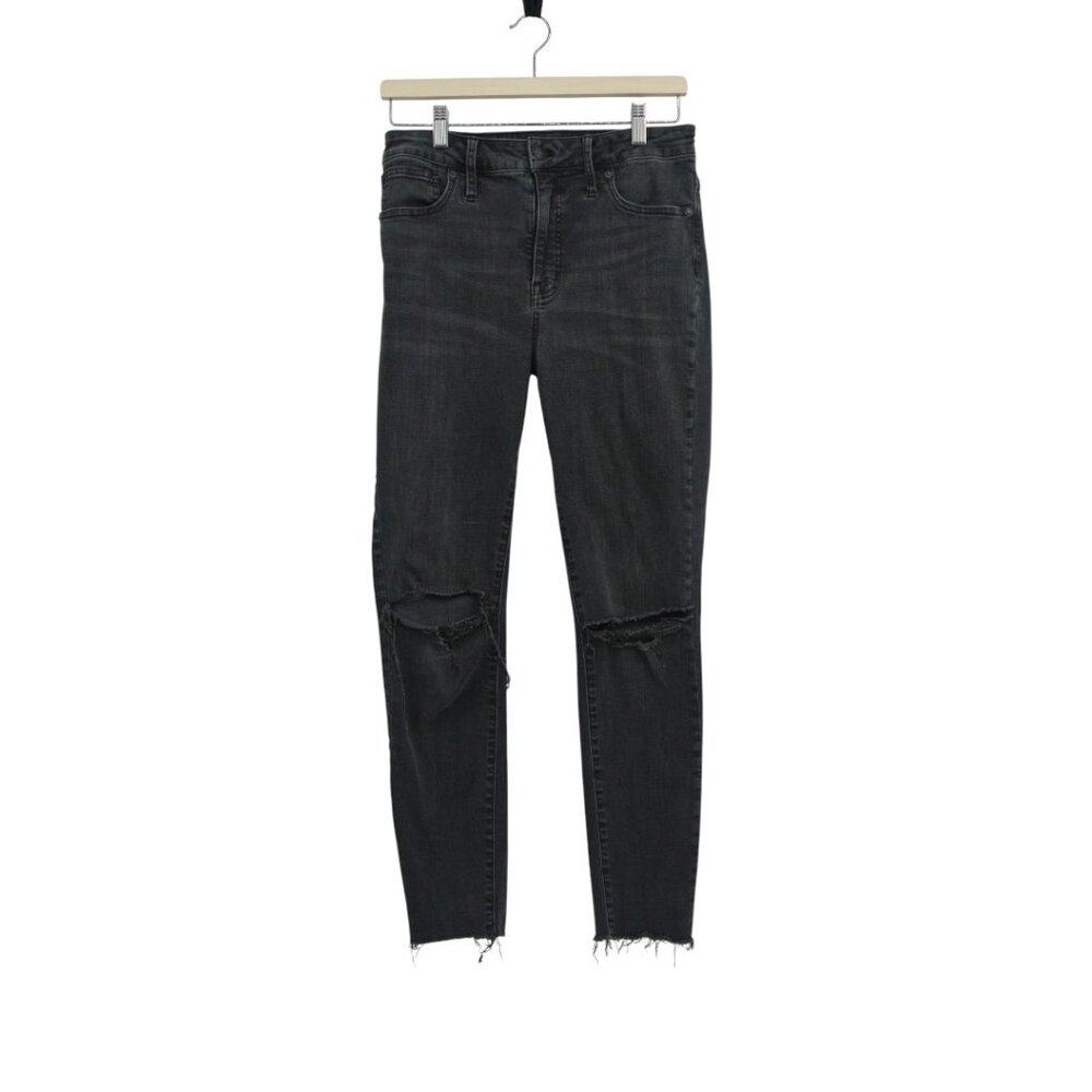 Madewell Curvy High-Rise Skinny Jeans Black Women's Size 29‎ - Picture 6 of 11